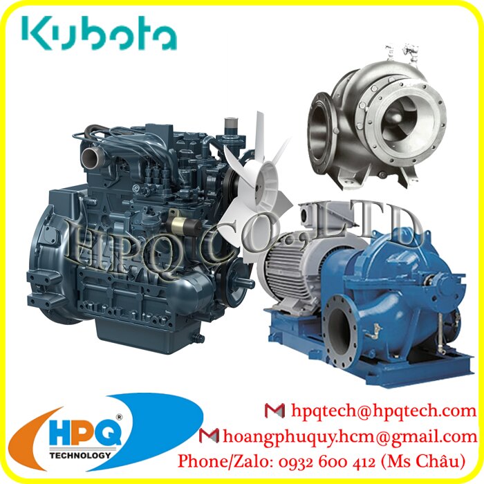 Bơm xoắn ốc Kubota