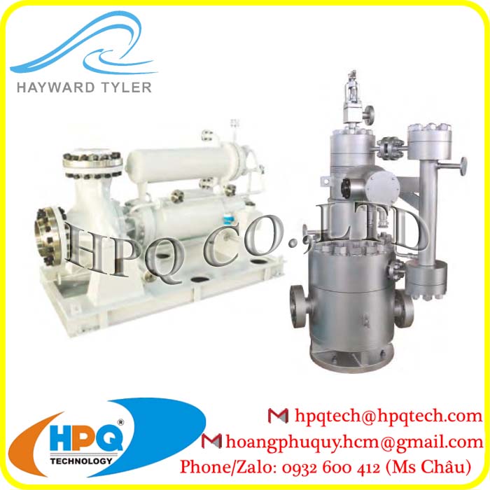Bơm tuabin trục đứng Hayward Tyler