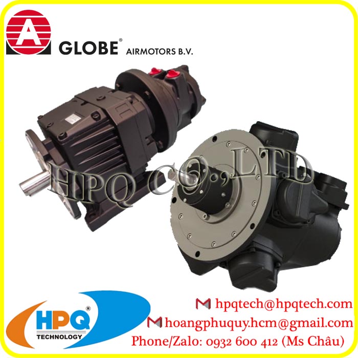 Phanh khí nén GLOBE Airmotors